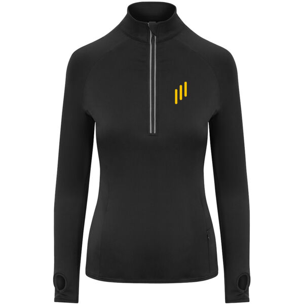 The Confidence Coach - Cool-Flex Girlie Half Zip Top Thumbnail